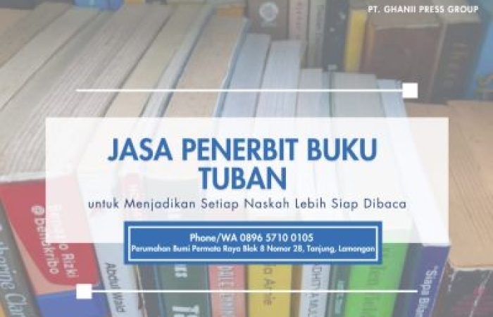 Jasa Penerbit Buku Tuban