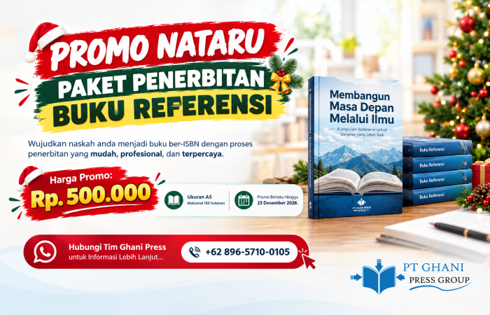 Jasa Penerbitan Buku ISBN Murah 2026 – Promo Paket Penerbitan Buku NATARU