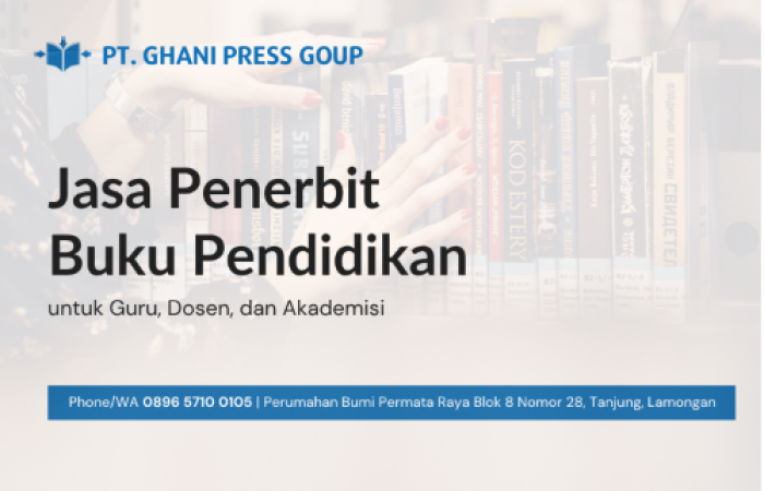 Jasa penerbit Buku Pendidikan