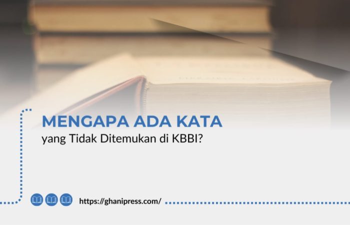 Mengapa Ada Kata