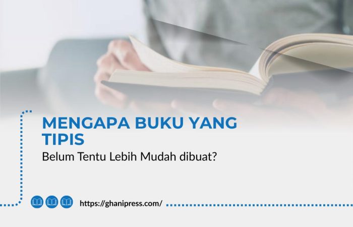 Mengapa Buku yang Tipis