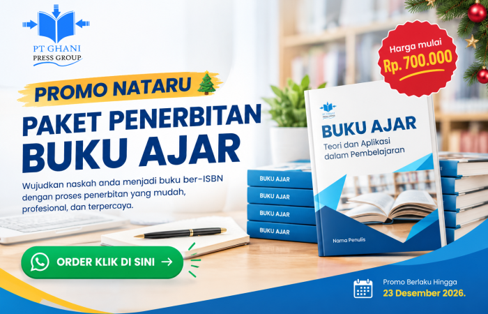 promo penerbitan buku ajar
